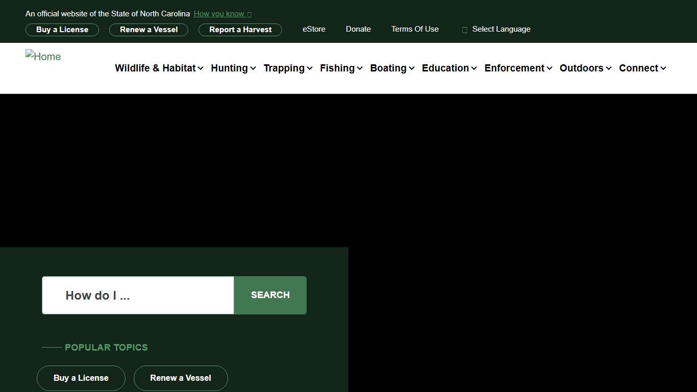 Home Page NC Wildlife